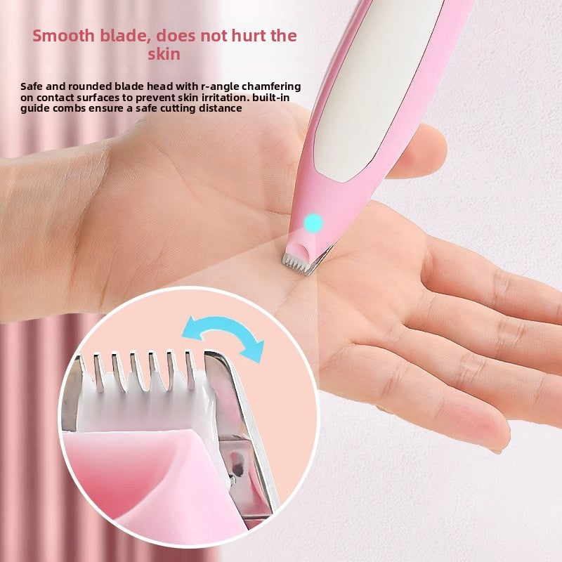 Rechargeable Pet Grooming Trimmer with LED Light