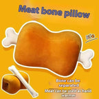 Plush Meat Bone Toy