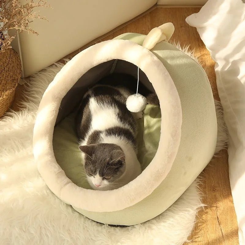 Cat Litter Villa Semi - enclosed Removable And Washable Cat House - SMARPET - 