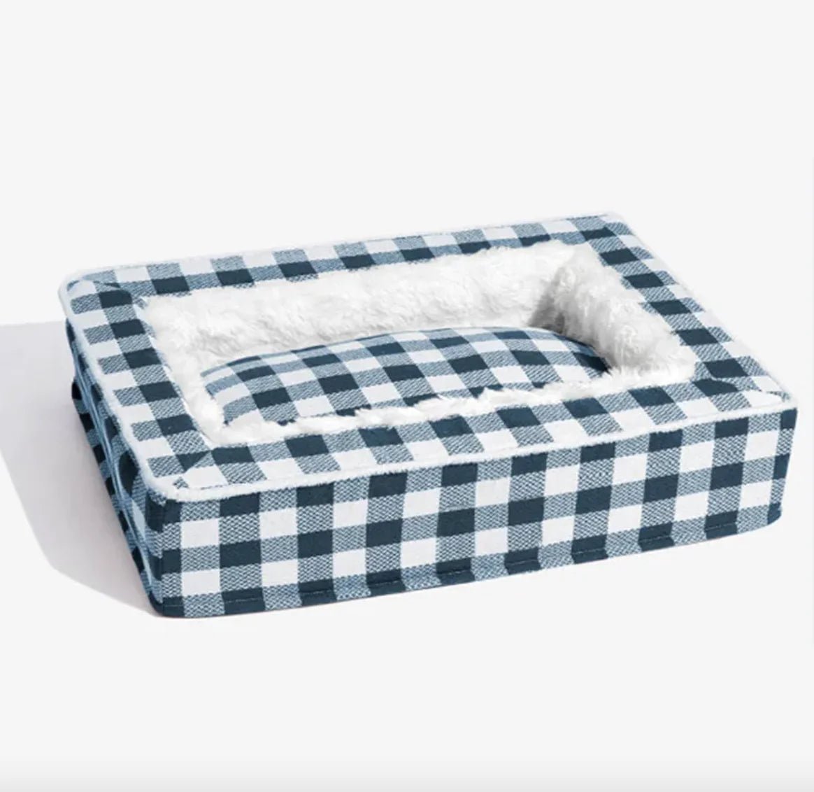Classic Plaid Pet Bed (Removable & Washable) - SMARPET - 