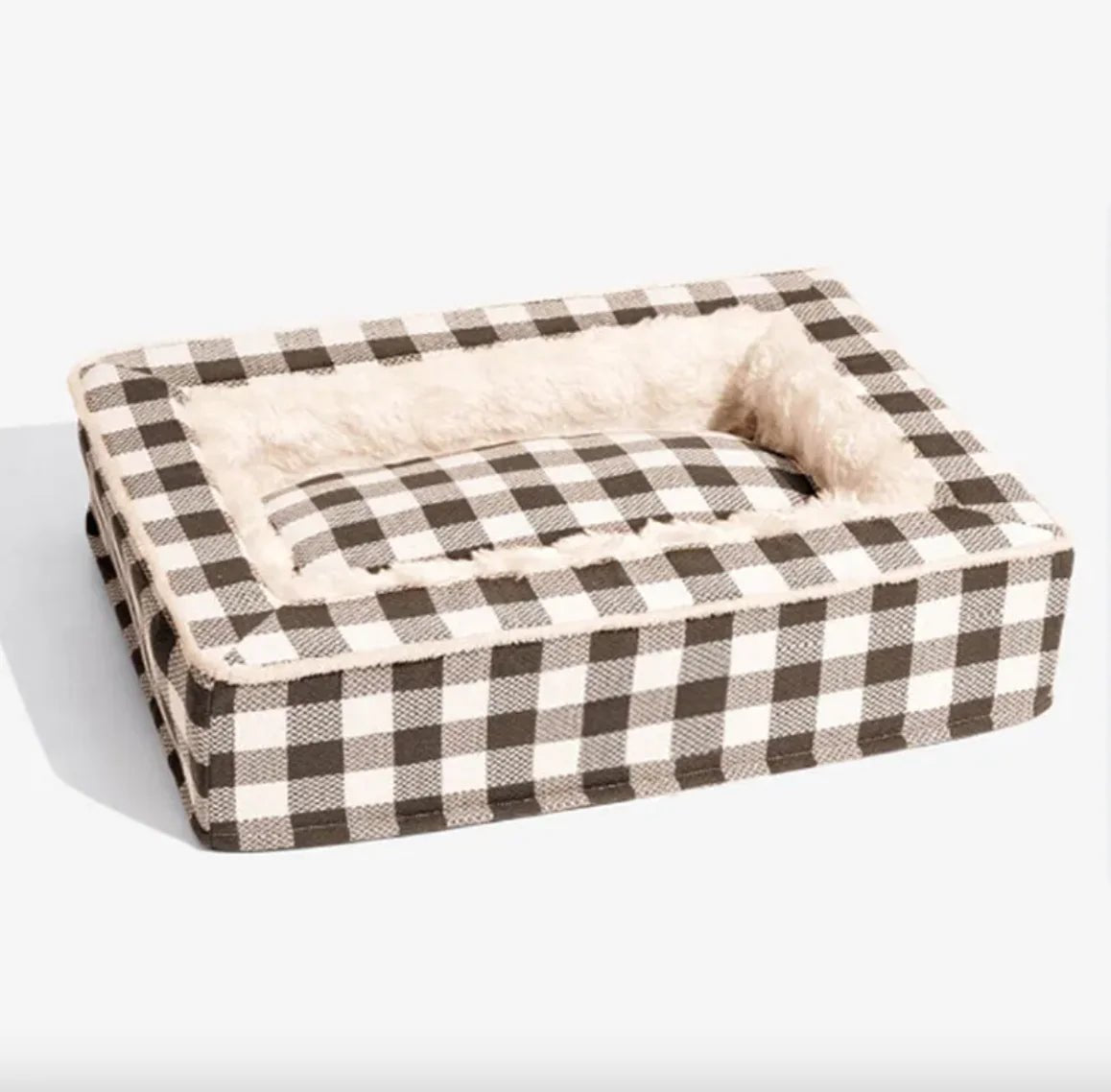 Classic Plaid Pet Bed (Removable & Washable) - SMARPET - 